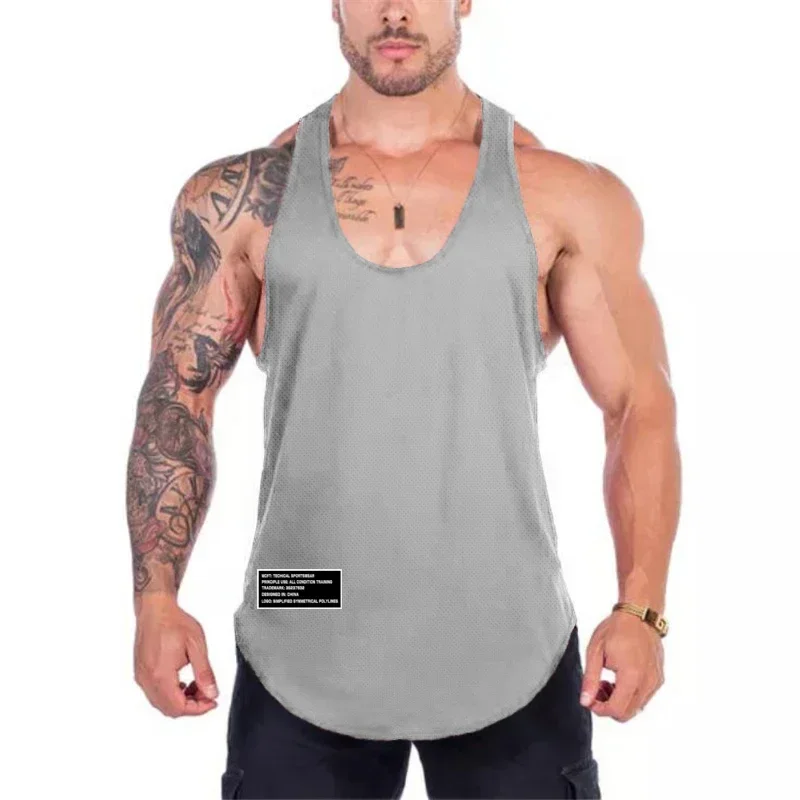 Tank Top Muscle - Marke Fitness studio Laufen Sport Tanktops