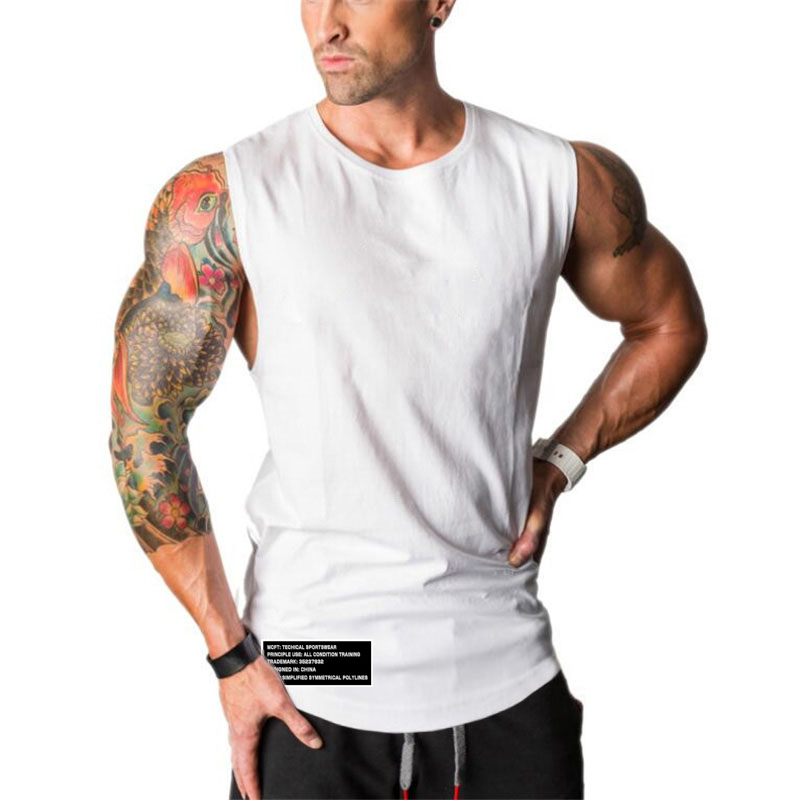 Tank Top Muscle - Herren Sommer Ärmelloses Atmungsaktives Tanktop, Kühles