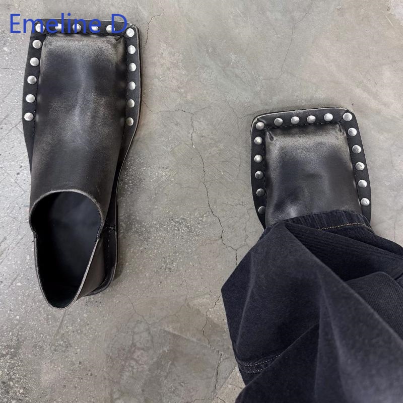 Unisex-Slipper mit eckiger Zeh – Flip Flop Leather Men Bewertung und Preis