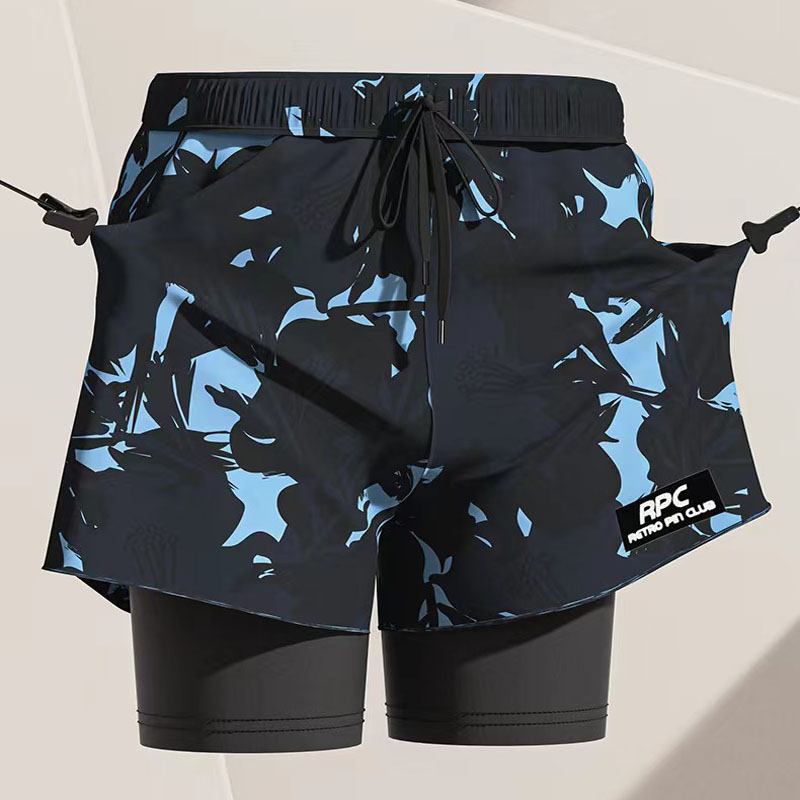 Badehose für Erwachsene, doppe – Swim Trunk Quick Dry Bewertung und Preis