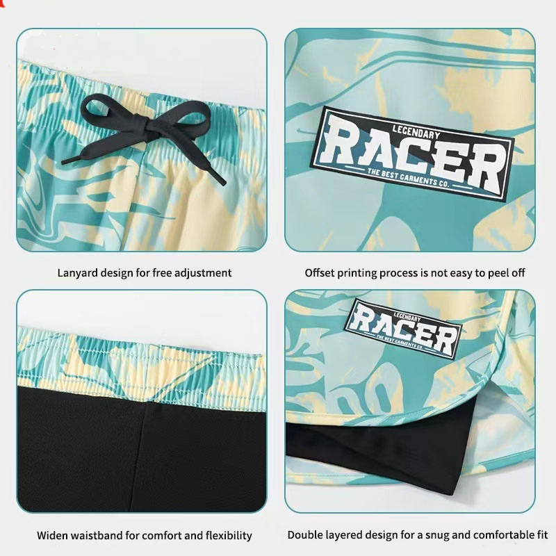 Badehose für Erwachsene, doppe – Swim Trunk Quick Dry Bewertung und Preis