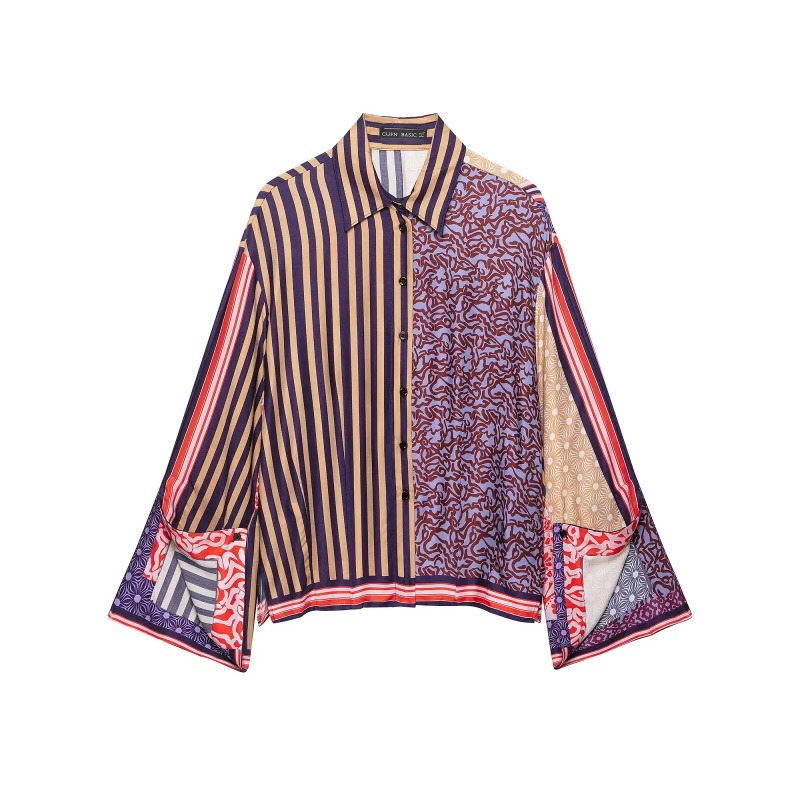 2026 Elegante, schicke bedruck – Shirt Camp Collar Bewertung und Preis
